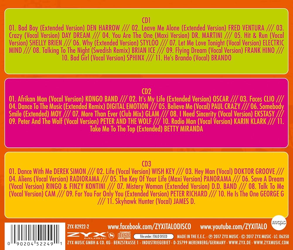 NEMESY/24 HOURS 他 LP ITALO The Italo Disco Collection - ZYX Music
